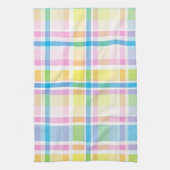 Trendfarbene, gelb-blaue Teermotive-Accessoires Küchentuch (Vertikal)