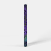 Trendfarbene Moderne Abstrakte Fraktal Blume Samsung Galaxy Hülle (Rechte Seite)