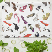 Trendfarbene Modeschuhe Küchentücher (Gefaltet)