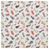 Trendfarbene Modeschuhe Stoff (Muster)