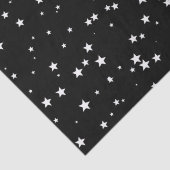 Trendfarbene Niedliche, kleine weiße Sterne auf sc Seidenpapier (Detail)