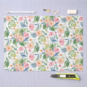 Trendfarbene Pastell-Blume Seidenpapier (Handwerk)