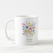 Trendfarbene Wildblumen | Nana Kaffeetasse (Links)