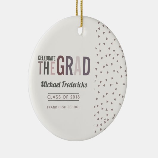 Trendfarbener Abschluss Keramikornament (Rechts)