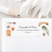 Trendfarbener Wasserfarbenkürbis | Herbstwoben (Insitu)