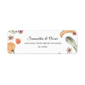 Trendfarbener Wasserfarbenkürbis | Herbstwoben (Vorne)