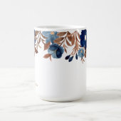 Trendfarbenes Blumenmuster Giro Foliage Kaffeetasse (Mittel)