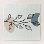 Trendfarbenes Hintergrunddesign Puzzle (Horizontal)