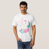 Trendfarbige Wildblumen-Geschenk T-Shirt (Vorne ganz)