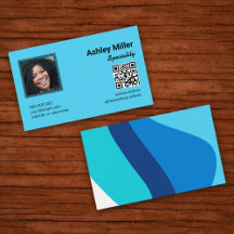 Trendfarbiges QR-Foto