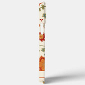 Trendflorale Muster Hübsch Name Inspirivity Case-Mate iPhone Hülle (Rückseite / Rechts)