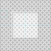 Trendgraues Diamant Lattice Muster Stoff (Kachel)