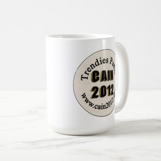 Trendies Panic Kaffeetasse (VorderseiteRechts)