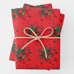 Trendig Einzigartig Geschenkpapier Set