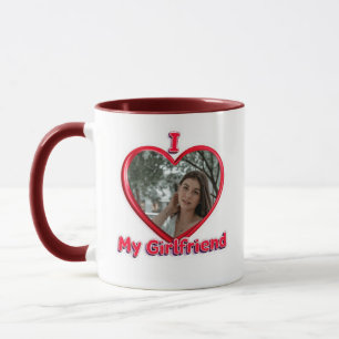 Trendig Ich Liebe Meine Freundin Rotes Herz Benutz Tasse