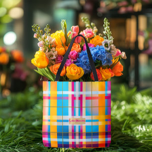 Trendig Stunning Mehrfarbig Kariert Sommer Wexford Tasche