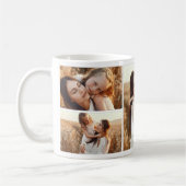 Trendige 5-Foto-Collage Mama Kaffeetasse (Links)