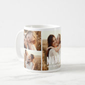 Trendige 5-Foto-Collage-Mummy Kaffeetasse (Vorderseite Links)