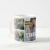 Trendige 5-Foto-Collage Opa Kaffeetasse (Vorderseite Links)