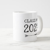 Trendige Abschlussklasse Jumbo-Tasse (Vorderseite Rechts)
