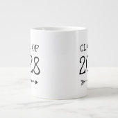 Trendige Abschlussklasse Jumbo-Tasse (Vorderseite)