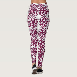 Trendige Abstrakte Muster-Leggings Leggings