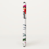 Trendige Aquarellbäume metallisches Kupfermonogram Case-Mate iPhone Hülle (Hinten/Rechts)