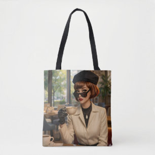 Trendige ästhetische alltägliche Leinwand-Tasche Tasche