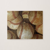 Trendige Baseball-Kunst Puzzle (Horizontal)
