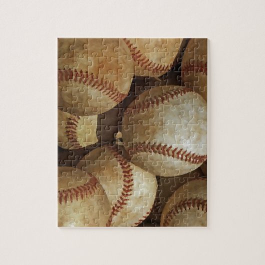 Trendige Baseball-Kunst Puzzle (Vertikal)