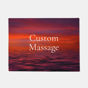 Trendige benutzerdefinierte Massage modern einfach Fußmatte