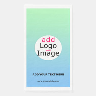 Trendige Berufliche Business-Gradient Serviette