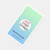 Trendige Berufliche Business-Gradient Serviette (Ecke)