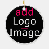 Trendige Berufliche Business-Individualisierbarkei Keramik Ornament (Hinten)