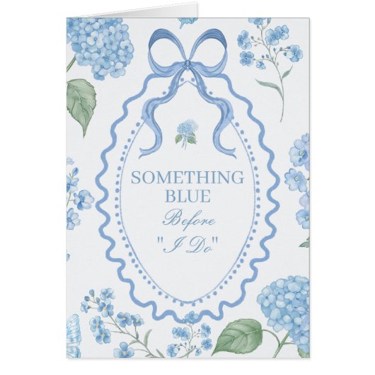 Trendige Blaue Hortensie (Vorne)