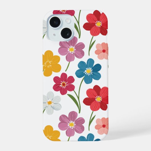 trendige Boho-Handyhülle iPhone 15 Hülle (Rückseite)