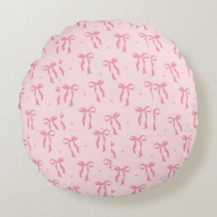 Trendige Bow Round Kissen - Chic & Cosy Decorative
