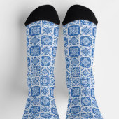 Trendige bunte gemusterte Socken (Oben)