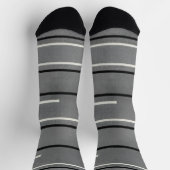 Trendige bunte gemusterte Socken (Oben)