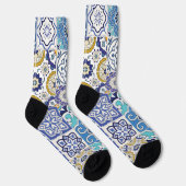 Trendige bunte gemusterte Socken (Rechts)
