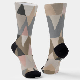 Trendige bunte gemusterte Socken