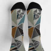 Trendige bunte gemusterte Socken (Oben)