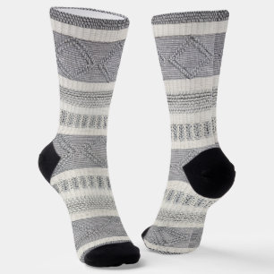 Trendige bunte gemusterte Socken