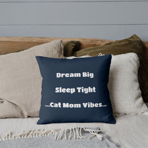 Trendige Cat Mama Funny Zitat Niedlich Cool Modern Kissen