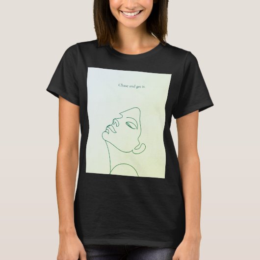 trendige Damentränke T-Shirt (Vorderseite)