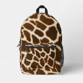 Trendige Elegante Kuh Imitate Leather Collection Bedruckter Rucksack (Vorderseite)