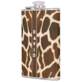 Trendige Elegante Kuh Imitate Leather Collection Flachmann (Links)
