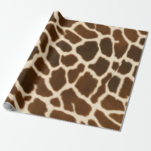 Trendige Elegante Kuh Imitate Leather Collection Geschenkpapier