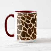 Trendige Elegante Kuh Imitate Leather Collection Tasse (Links)
