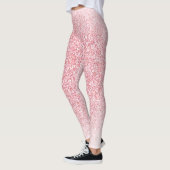 Trendige Elegante Rose Gold Moderne Vorlage Leggings (Links)